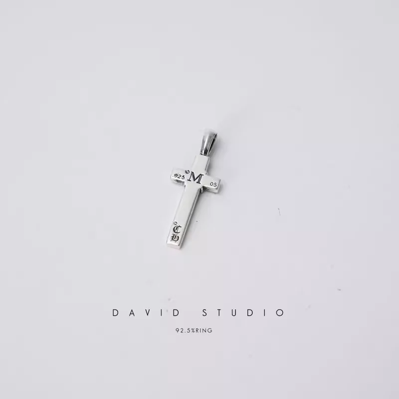 Chrome Hearts Cross Ring - Gothic 925 Sterling Silver Jewelry | David Studio