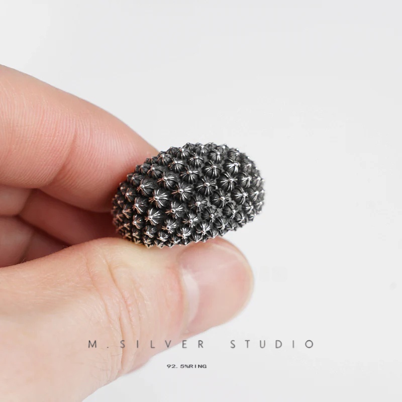 Chrome Hearts Cross Ring - Gothic 925 Sterling Silver Jewelry | David Studio