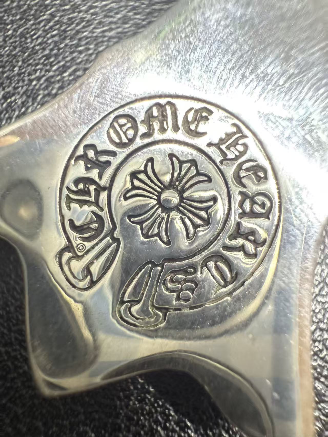 Chrome Hearts Cross Ring - Gothic 925 Sterling Silver Jewelry | David Studio