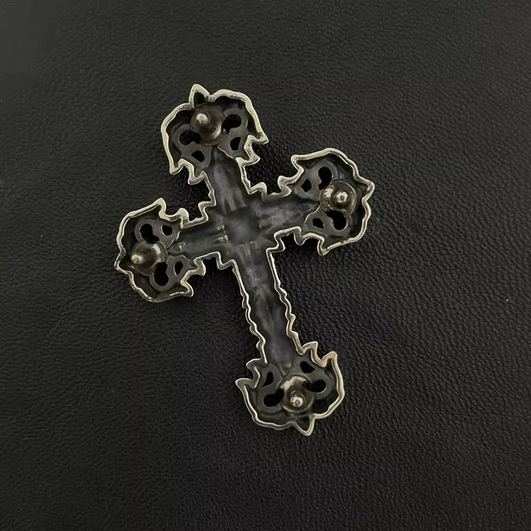 Chrome Hearts Cross Ring - Gothic 925 Sterling Silver Jewelry | David Studio