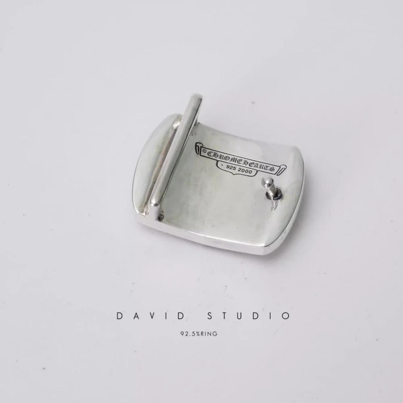 Chrome Hearts Cross Ring - Gothic 925 Sterling Silver Jewelry | David Studio