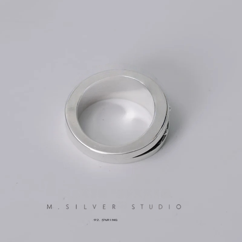 Chrome Hearts Cross Ring - Gothic 925 Sterling Silver Jewelry | David Studio