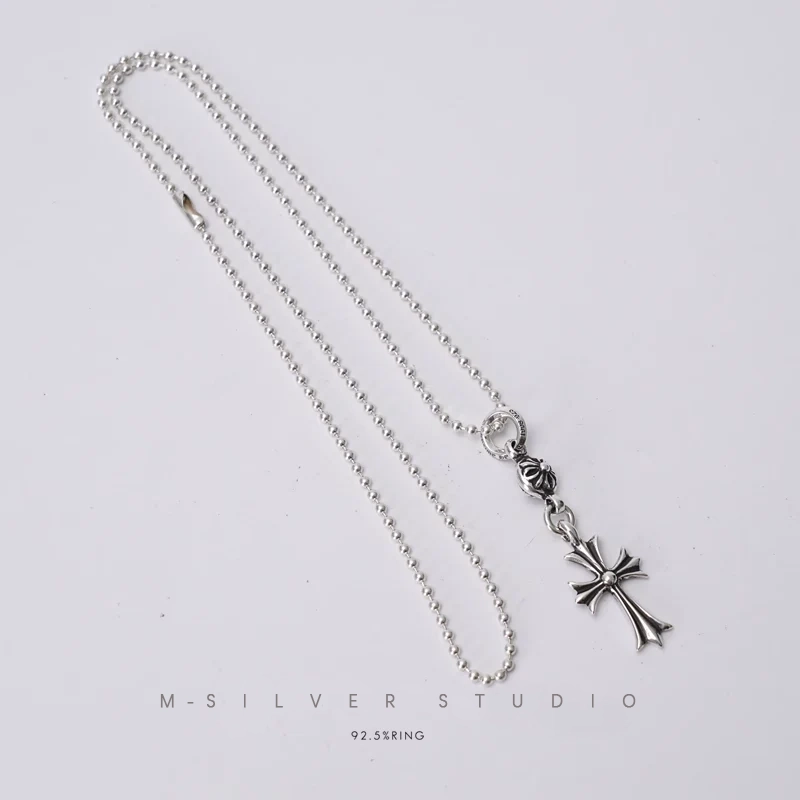 Chrome Hearts Cross Ring - Gothic 925 Sterling Silver Jewelry | David Studio