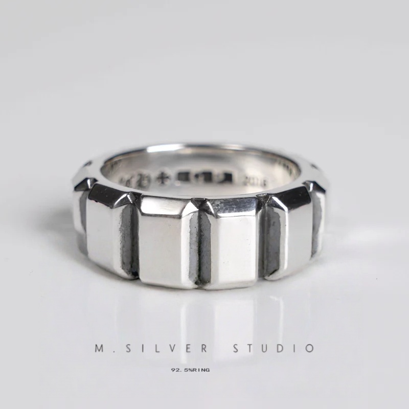 Chrome Hearts Cross Ring - Gothic 925 Sterling Silver Jewelry | David Studio