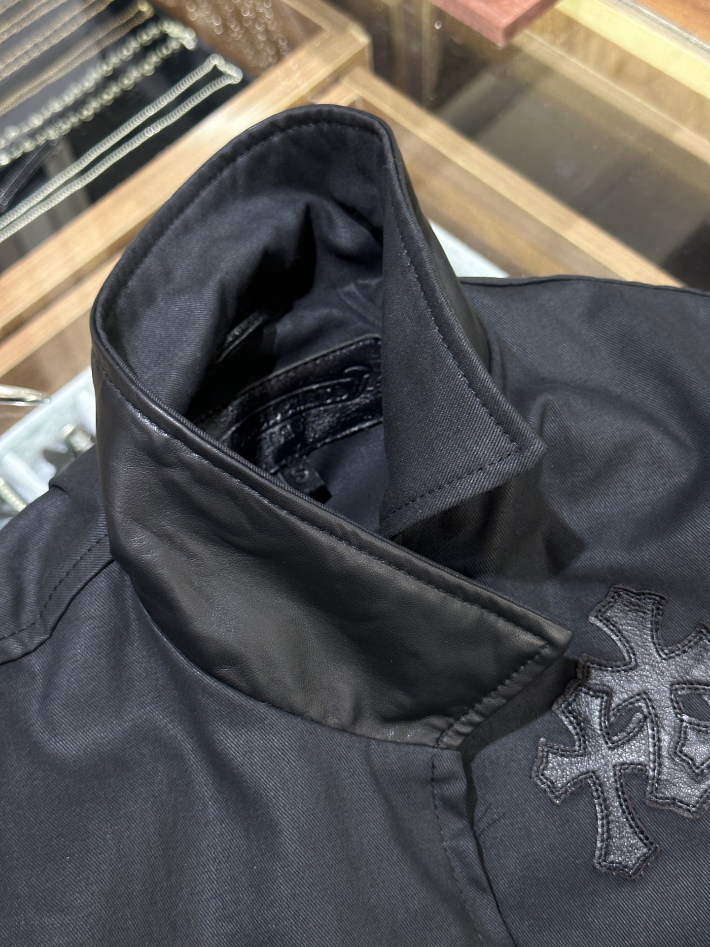 Chrome Hearts Cross Ring - Gothic 925 Sterling Silver Jewelry | David Studio