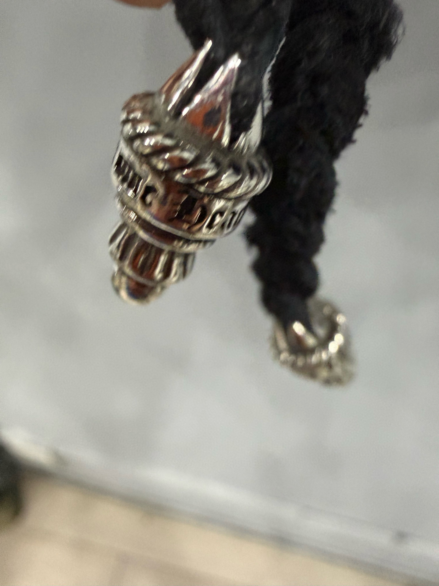 Chrome Hearts Cross Ring - Gothic 925 Sterling Silver Jewelry | David Studio