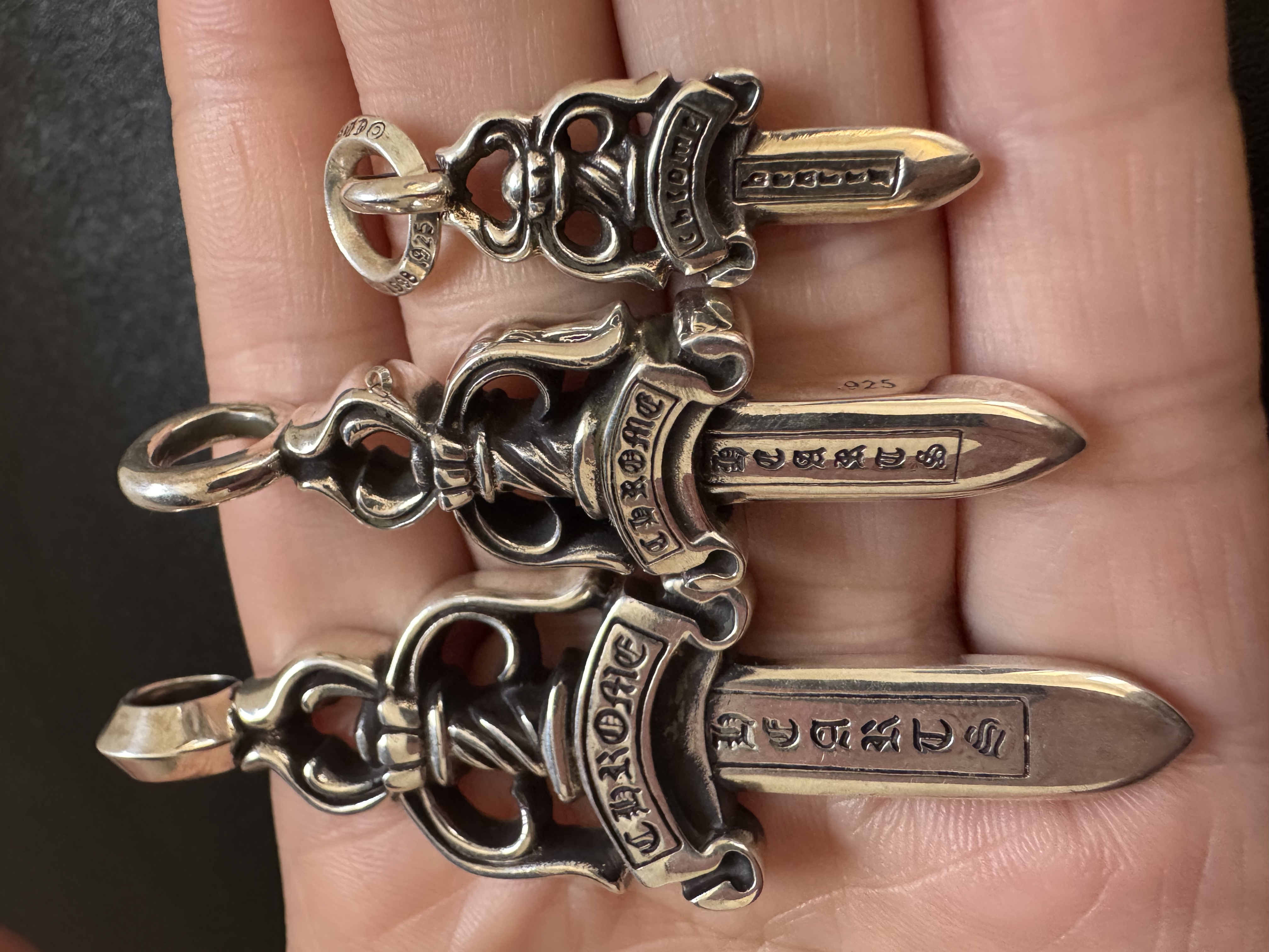 Chrome Hearts Cross Ring - Gothic 925 Sterling Silver Jewelry | David Studio