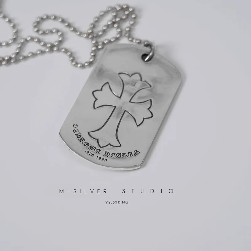 Chrome Hearts Cross Ring - Gothic 925 Sterling Silver Jewelry | David Studio