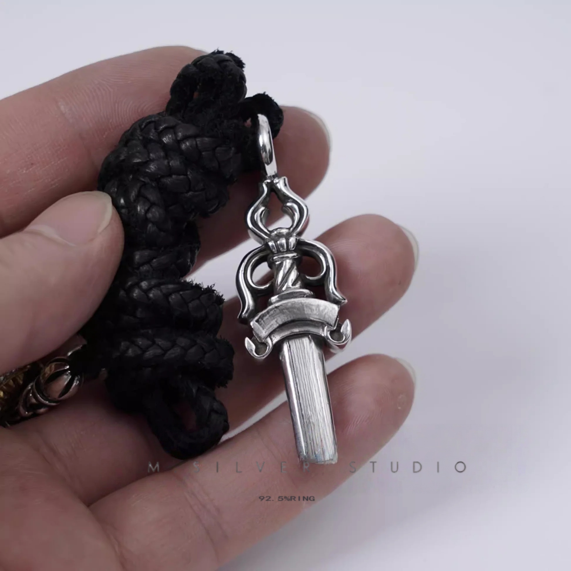 Chrome Hearts Cross Ring - Gothic 925 Sterling Silver Jewelry | David Studio