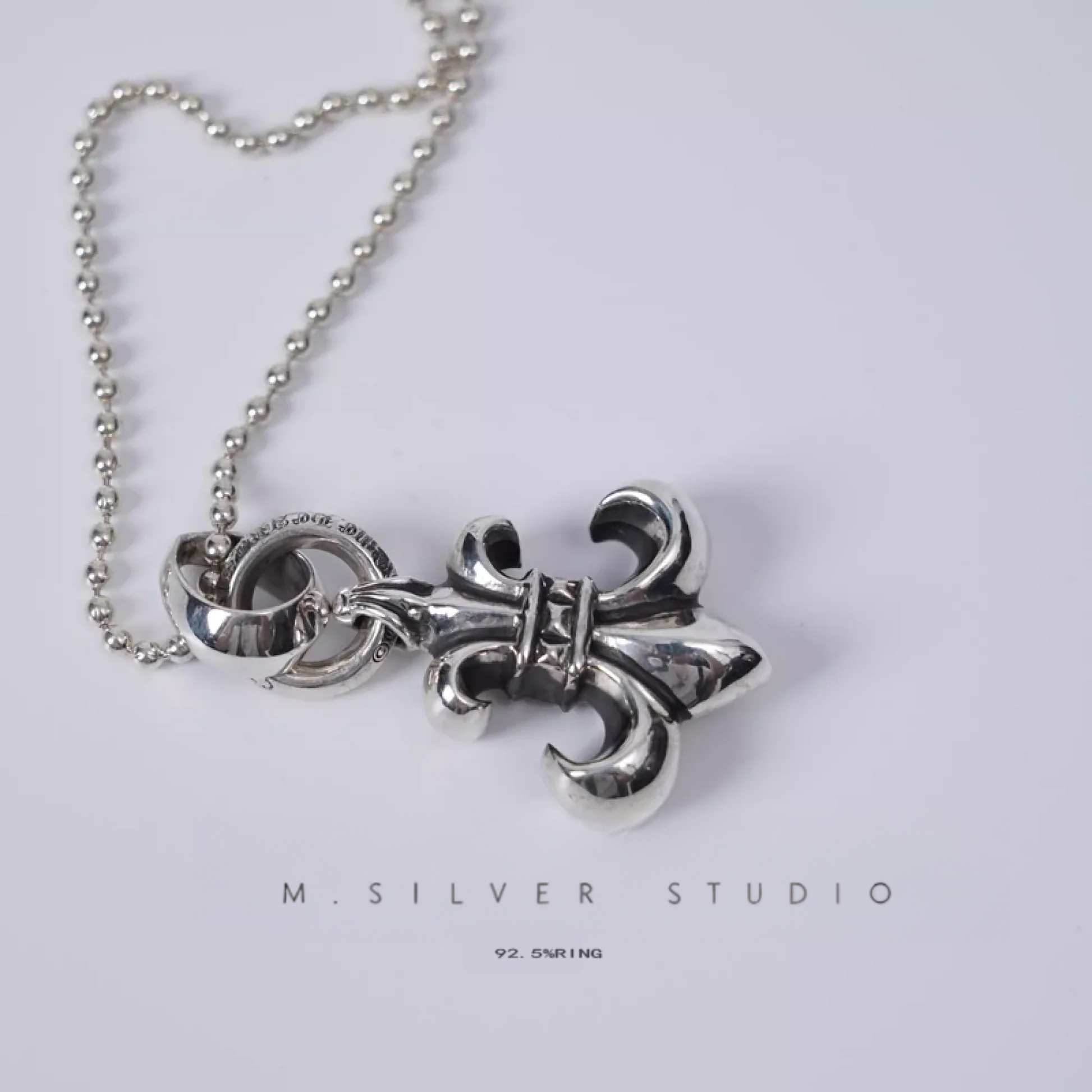 Chrome Hearts Cross Ring - Gothic 925 Sterling Silver Jewelry | David Studio