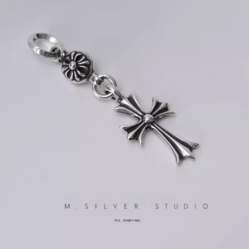 Chrome Hearts Cross Ring - Gothic 925 Sterling Silver Jewelry | David Studio