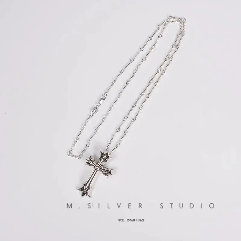 Chrome Hearts Cross Ring - Gothic 925 Sterling Silver Jewelry | David Studio