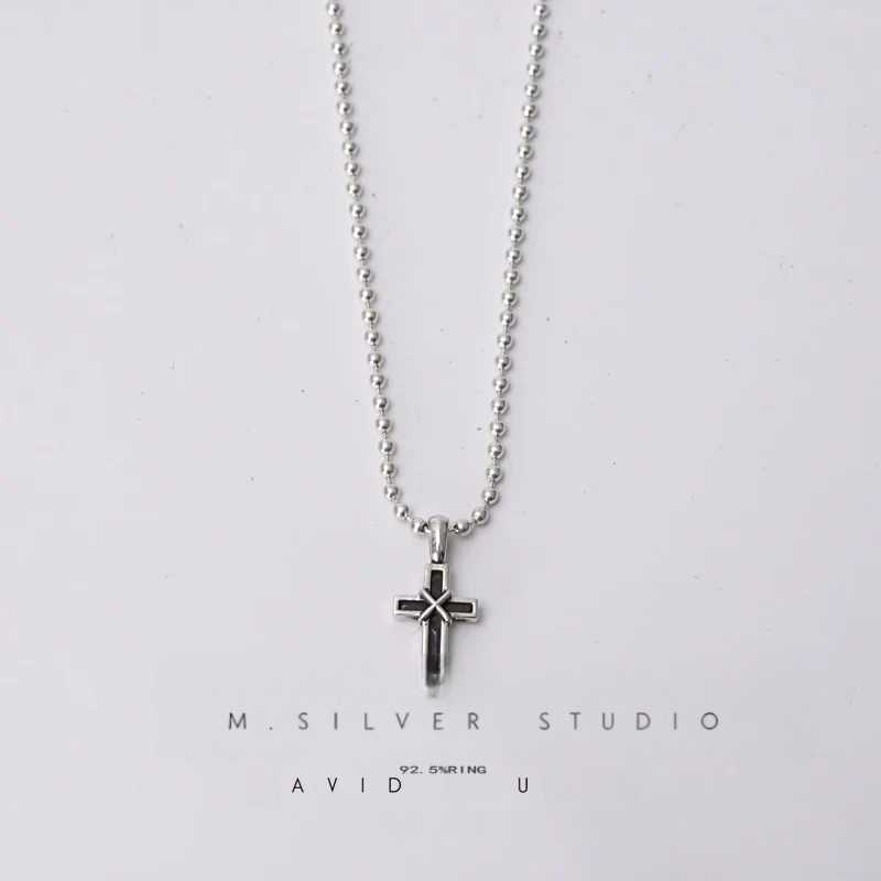 Chrome Hearts Cross Ring - Gothic 925 Sterling Silver Jewelry | David Studio