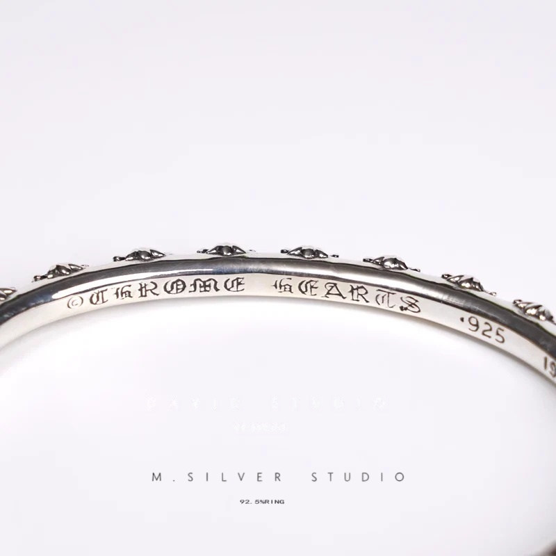 Chrome Hearts Cross Ring - Gothic 925 Sterling Silver Jewelry | David Studio