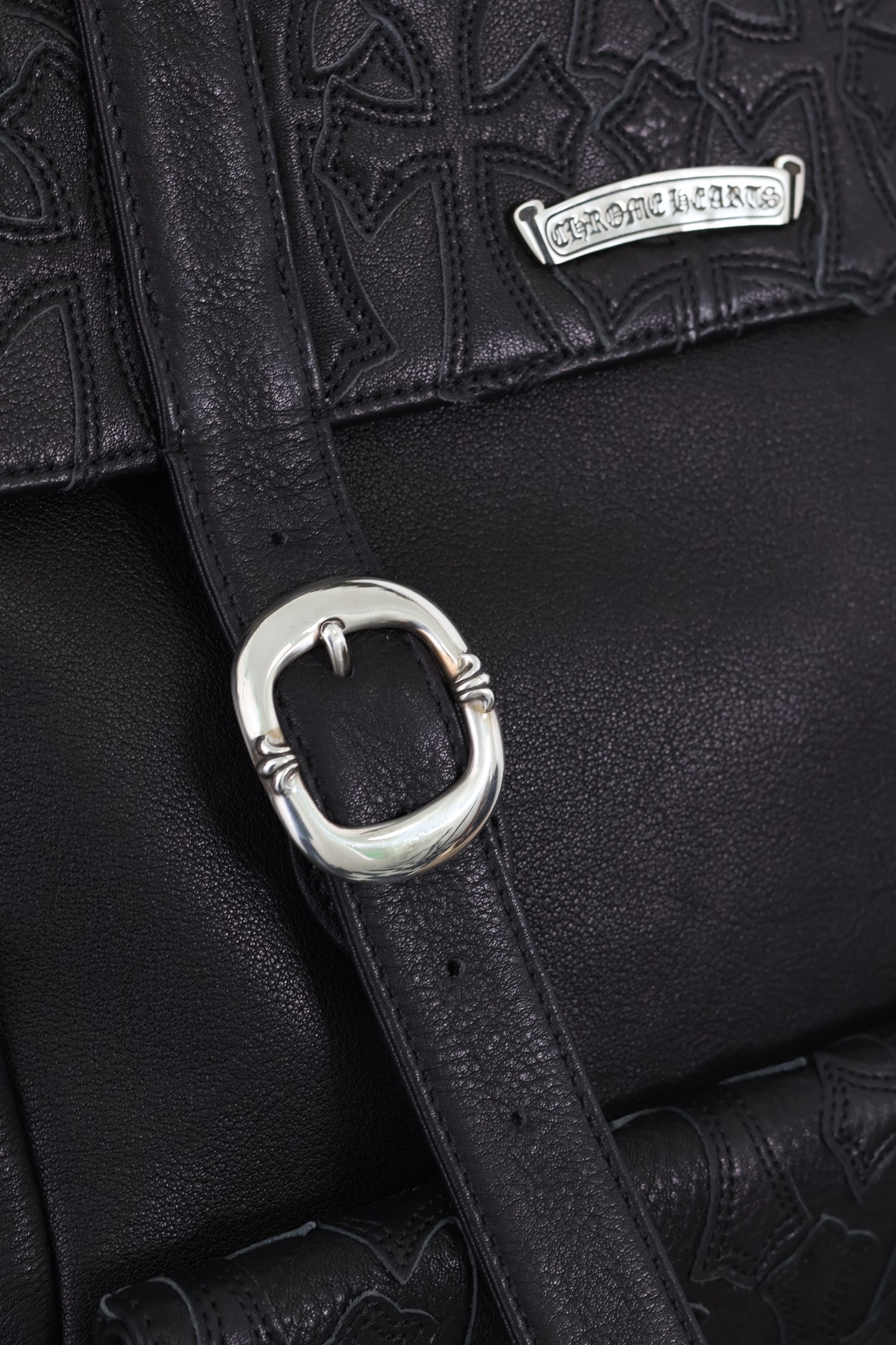 Chrome Hearts Cross Ring - Gothic 925 Sterling Silver Jewelry | David Studio