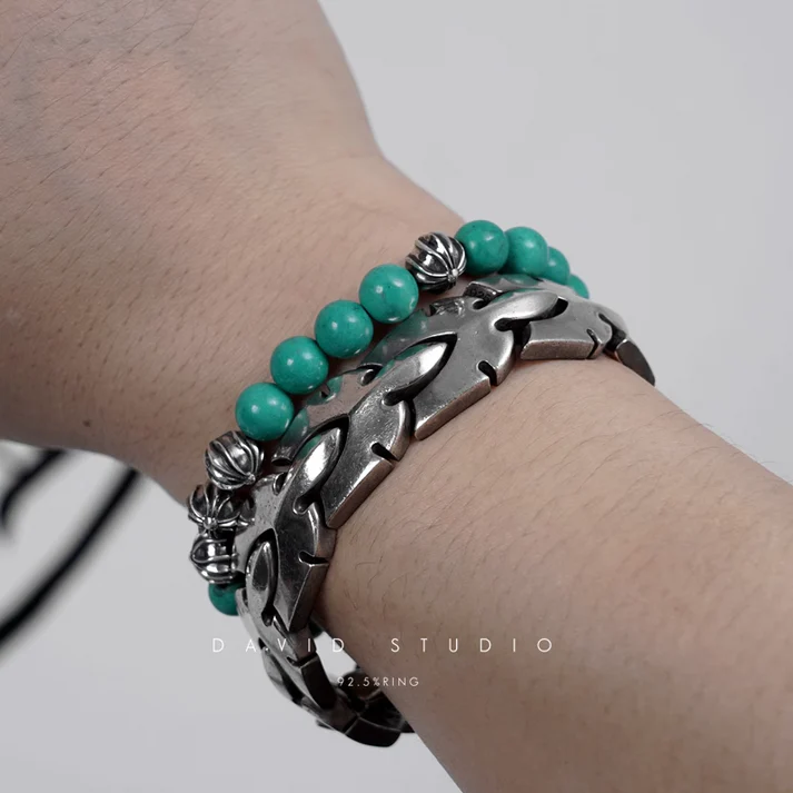 Chrome Hearts Cross Ring - Gothic 925 Sterling Silver Jewelry | David Studio