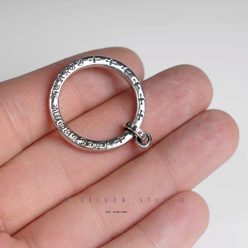 Chrome Hearts Cross Ring - Gothic 925 Sterling Silver Jewelry | David Studio