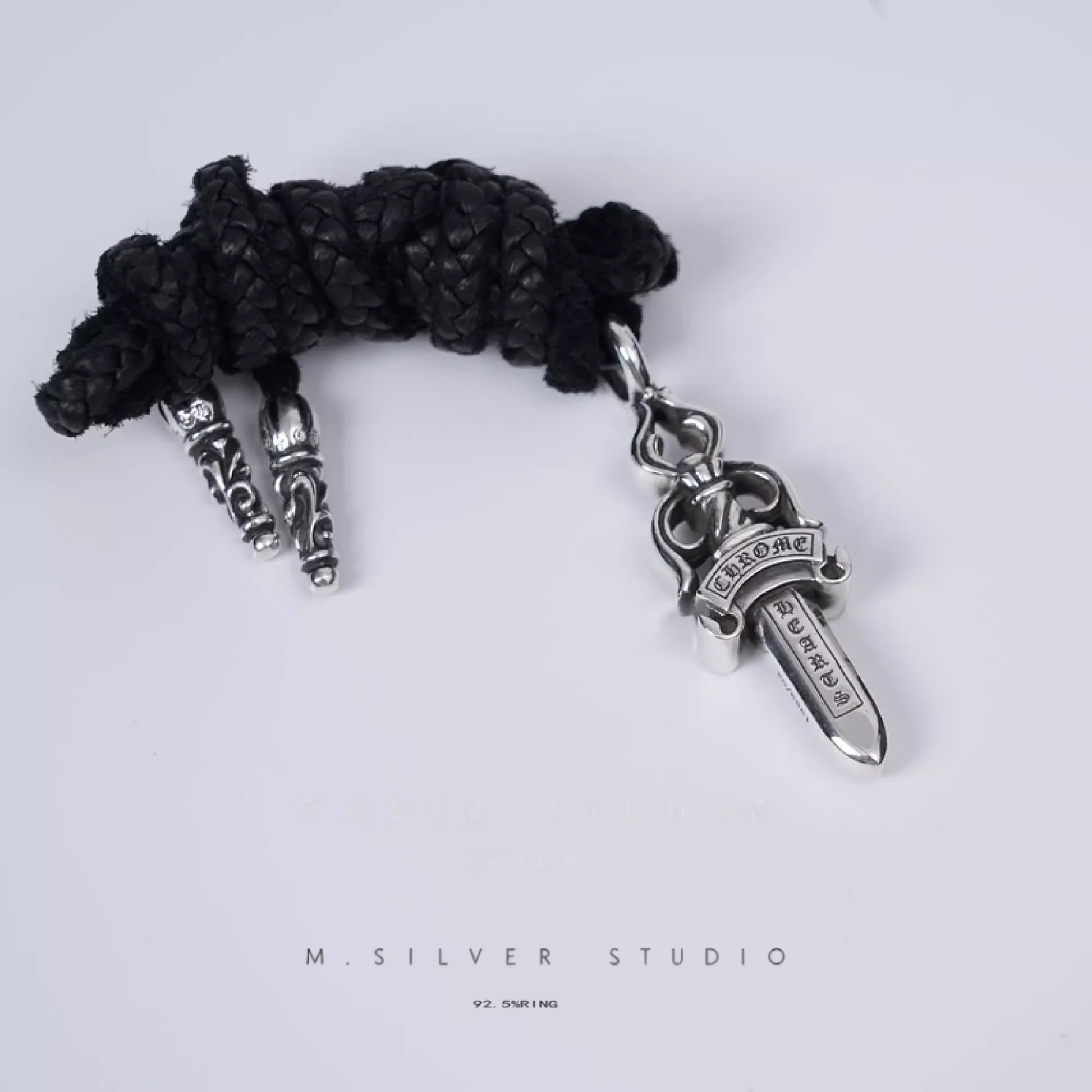 Chrome Hearts Cross Ring - Gothic 925 Sterling Silver Jewelry | David Studio