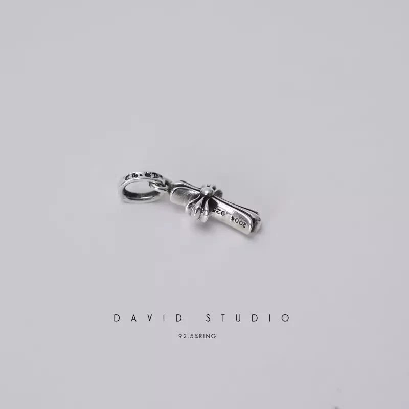 Chrome Hearts Cross Ring - Gothic 925 Sterling Silver Jewelry | David Studio