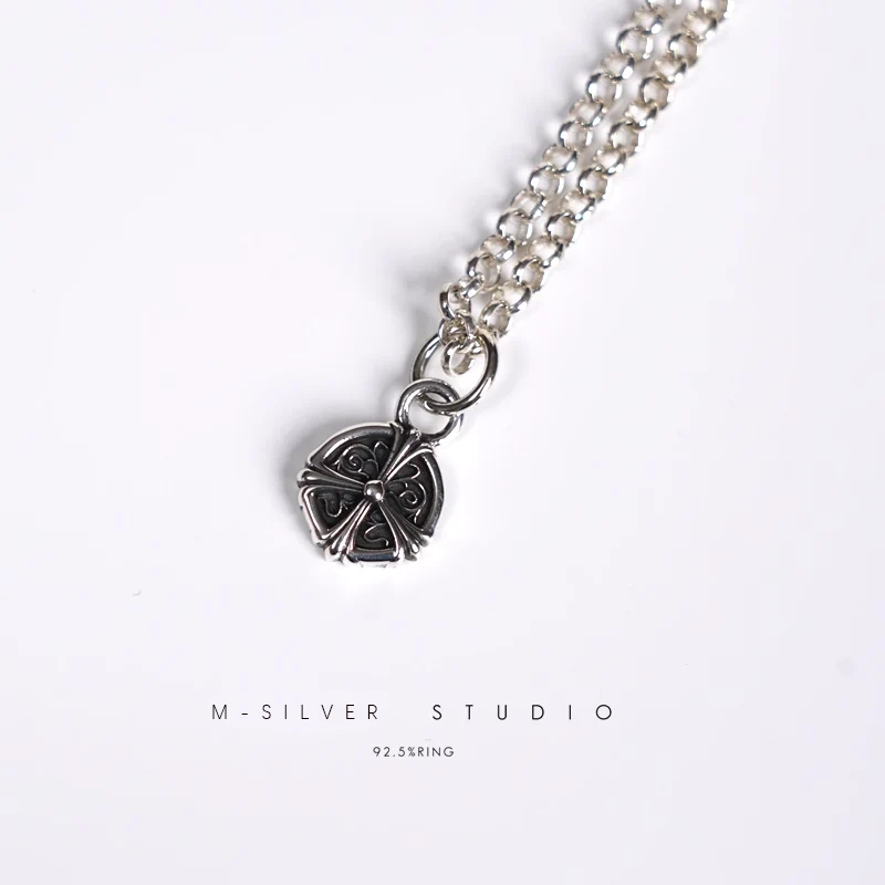 Chrome Hearts Cross Ring - Gothic 925 Sterling Silver Jewelry | David Studio