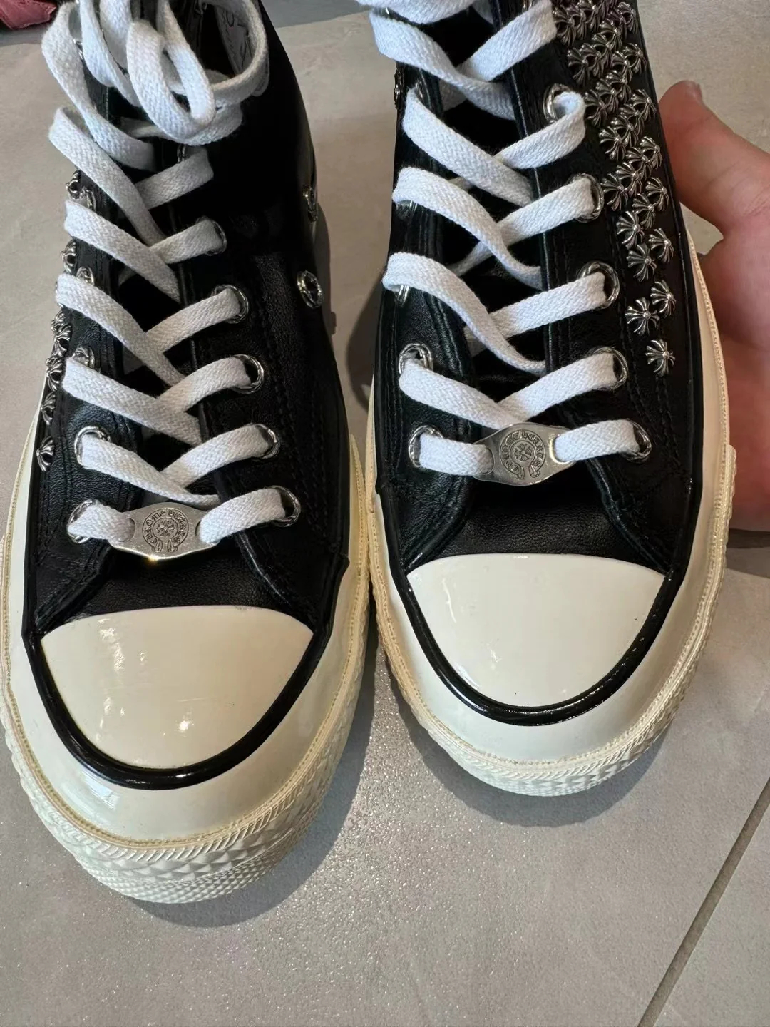 Chrome Hearts Cross Ring - Gothic 925 Sterling Silver Jewelry | David Studio