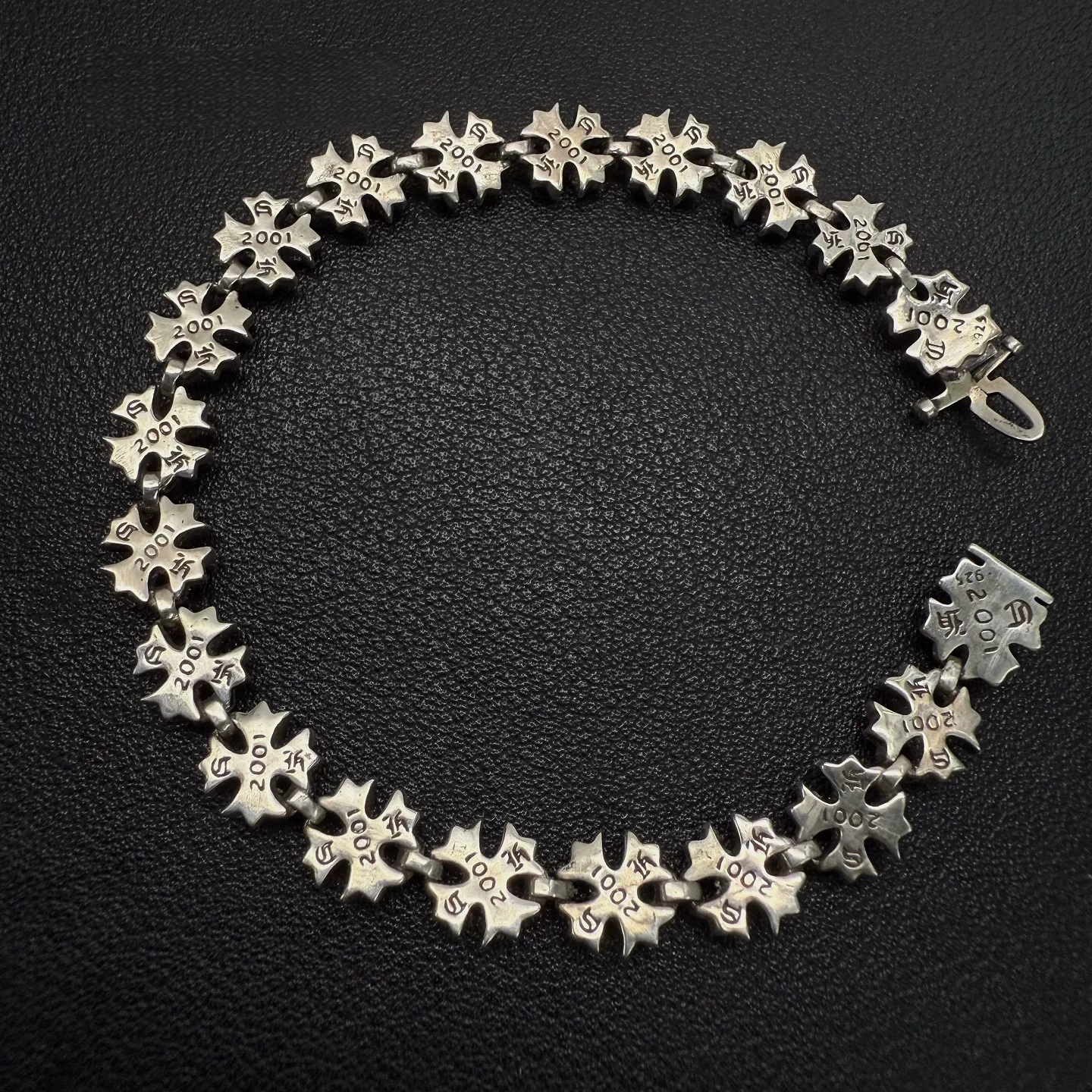 Chrome Hearts Cross Ring - Gothic 925 Sterling Silver Jewelry | David Studio