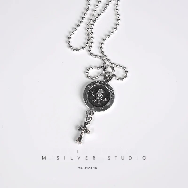 Chrome Hearts Cross Ring - Gothic 925 Sterling Silver Jewelry | David Studio