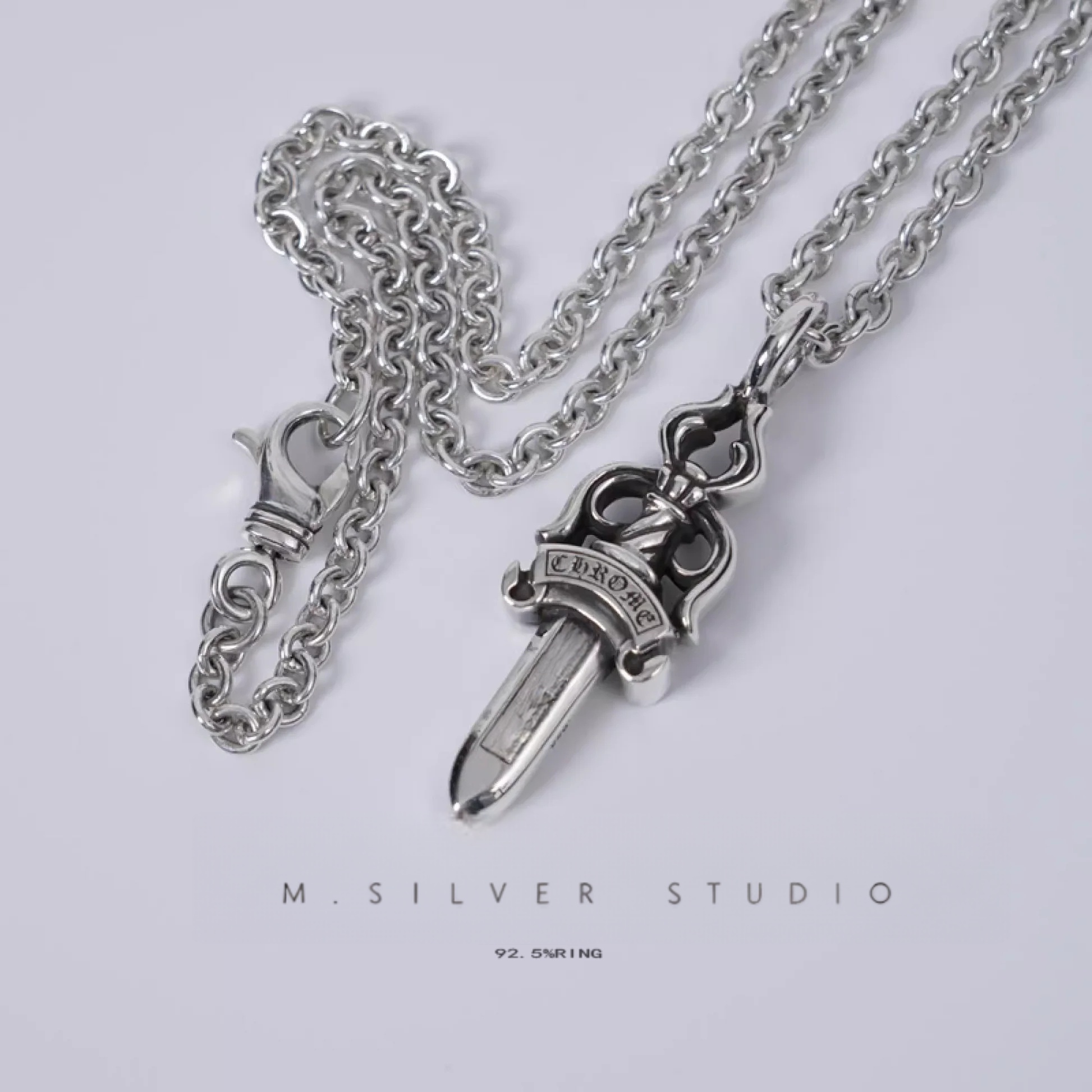 Chrome Hearts Cross Ring - Gothic 925 Sterling Silver Jewelry | David Studio