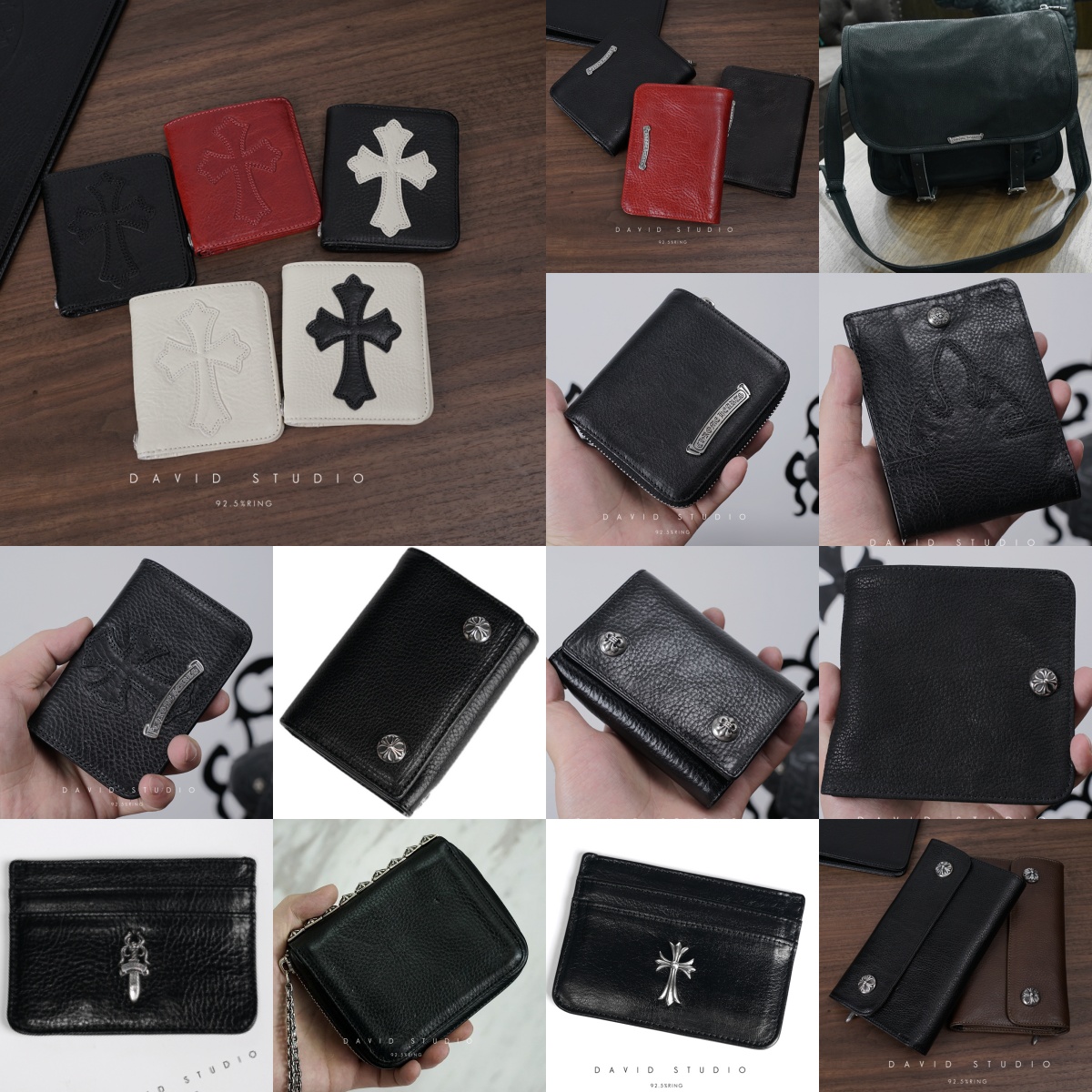 Chrome Hearts Cross Ring - Gothic 925 Sterling Silver Jewelry | David Studio