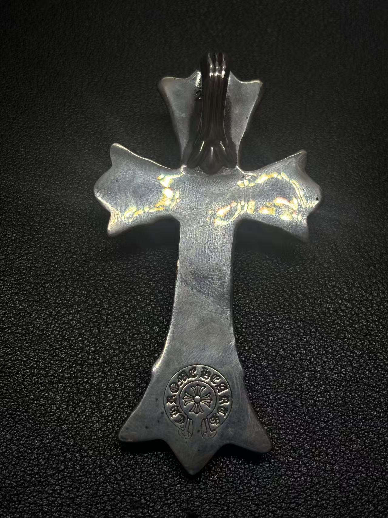 Chrome Hearts Cross Ring - Gothic 925 Sterling Silver Jewelry | David Studio