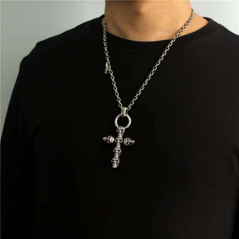 Chrome Hearts Cross Ring - Gothic 925 Sterling Silver Jewelry | David Studio