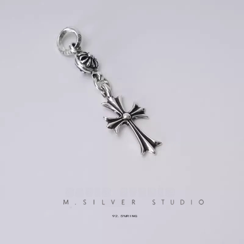 Chrome Hearts Cross Ring - Gothic 925 Sterling Silver Jewelry | David Studio