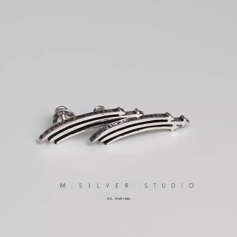 Chrome Hearts Cross Ring - Gothic 925 Sterling Silver Jewelry | David Studio