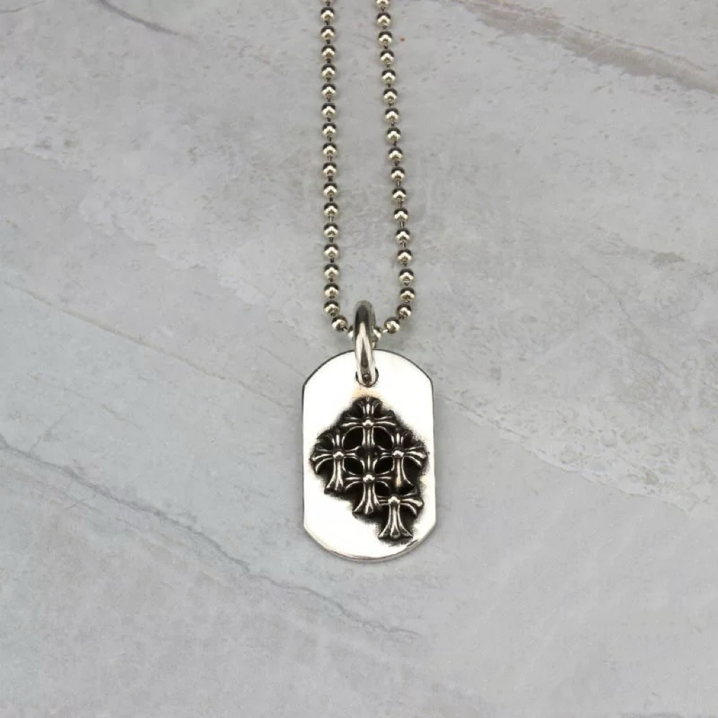 Chrome Hearts Cross Ring - Gothic 925 Sterling Silver Jewelry | David Studio