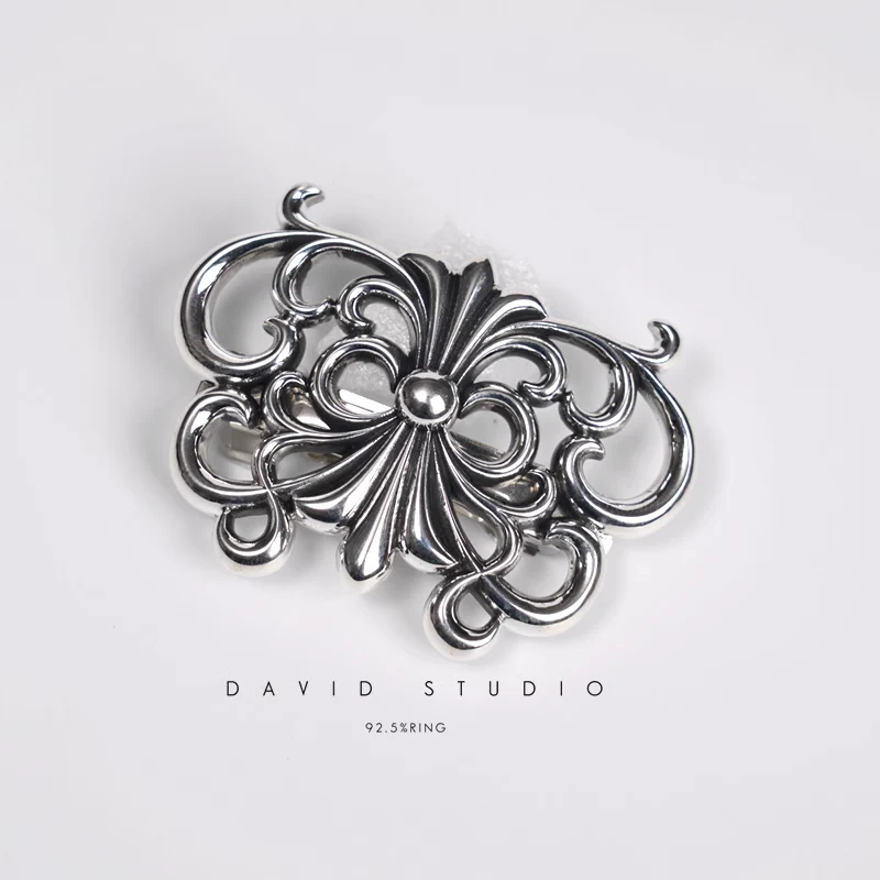 Chrome Hearts Cross Ring - Gothic 925 Sterling Silver Jewelry | David Studio