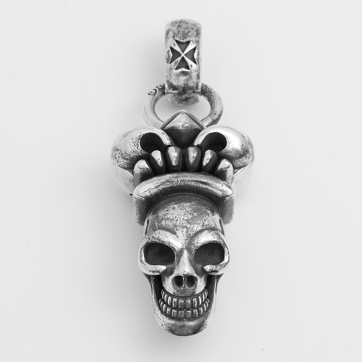 Chrome Hearts Cross Ring - Gothic 925 Sterling Silver Jewelry | David Studio