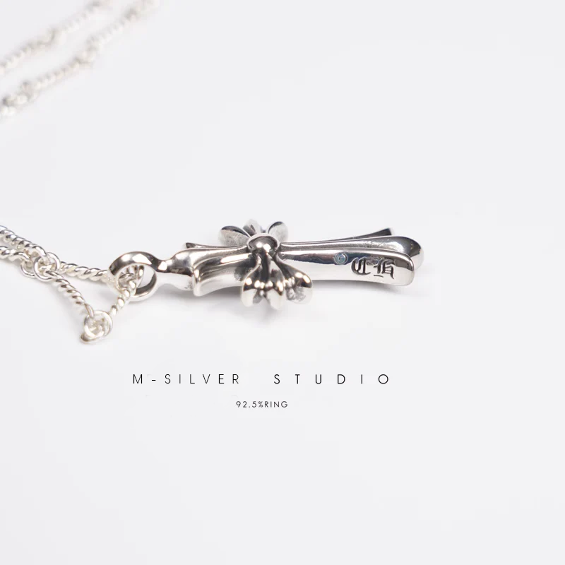 Chrome Hearts Cross Ring - Gothic 925 Sterling Silver Jewelry | David Studio