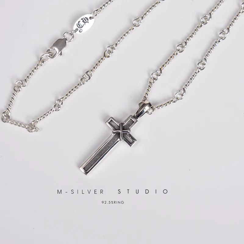 Chrome Hearts Cross Ring - Gothic 925 Sterling Silver Jewelry | David Studio