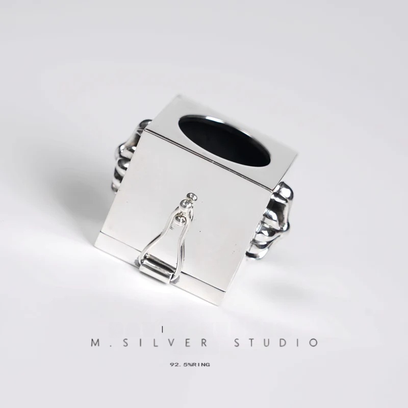 Chrome Hearts Cross Ring - Gothic 925 Sterling Silver Jewelry | David Studio