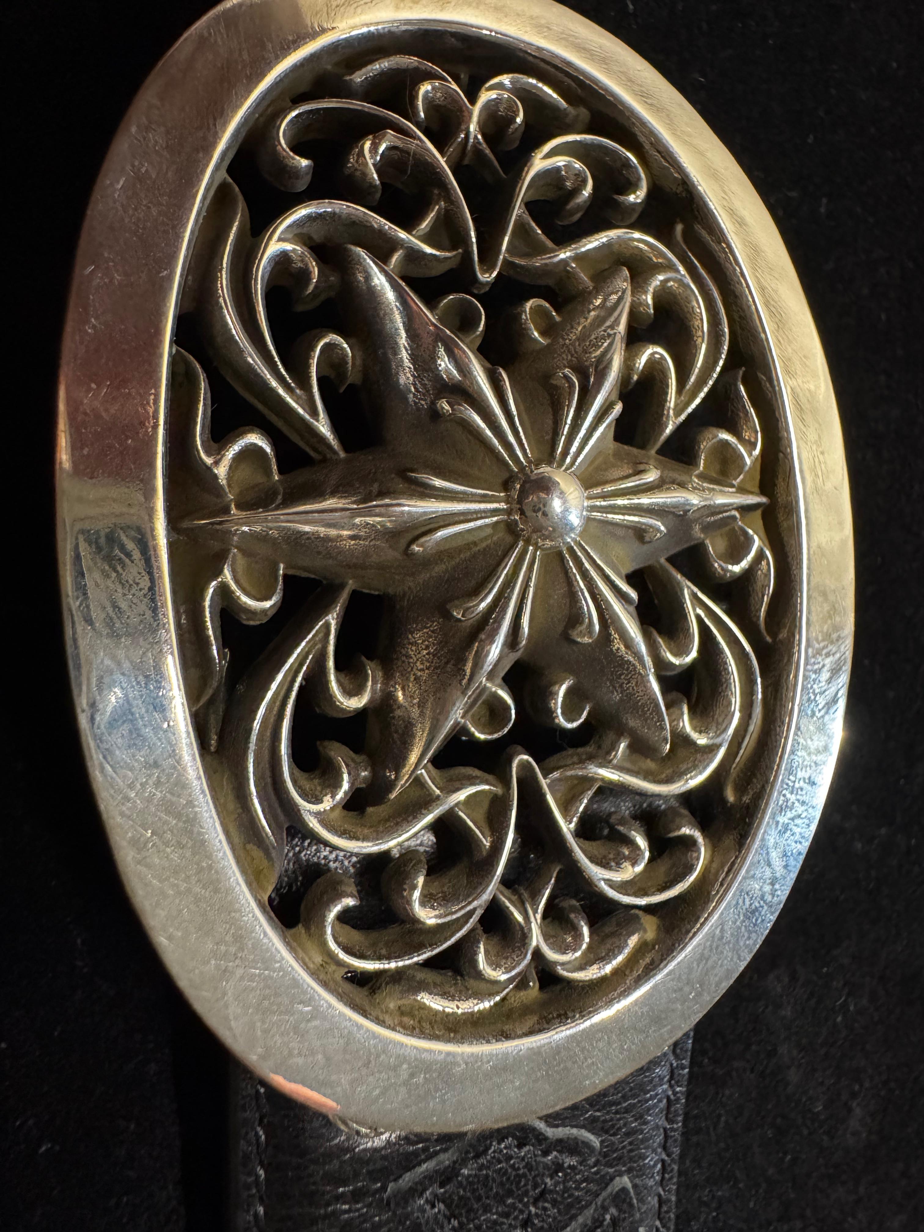 Chrome Hearts Cross Ring - Gothic 925 Sterling Silver Jewelry | David Studio