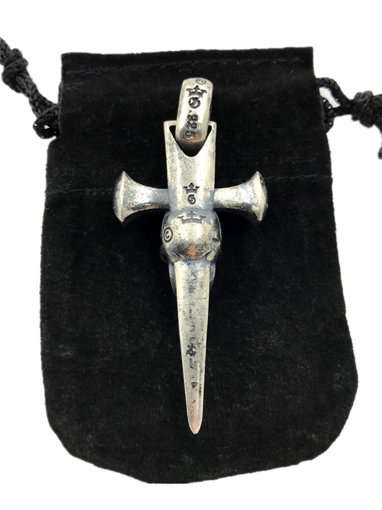 Chrome Hearts Cross Ring - Gothic 925 Sterling Silver Jewelry | David Studio