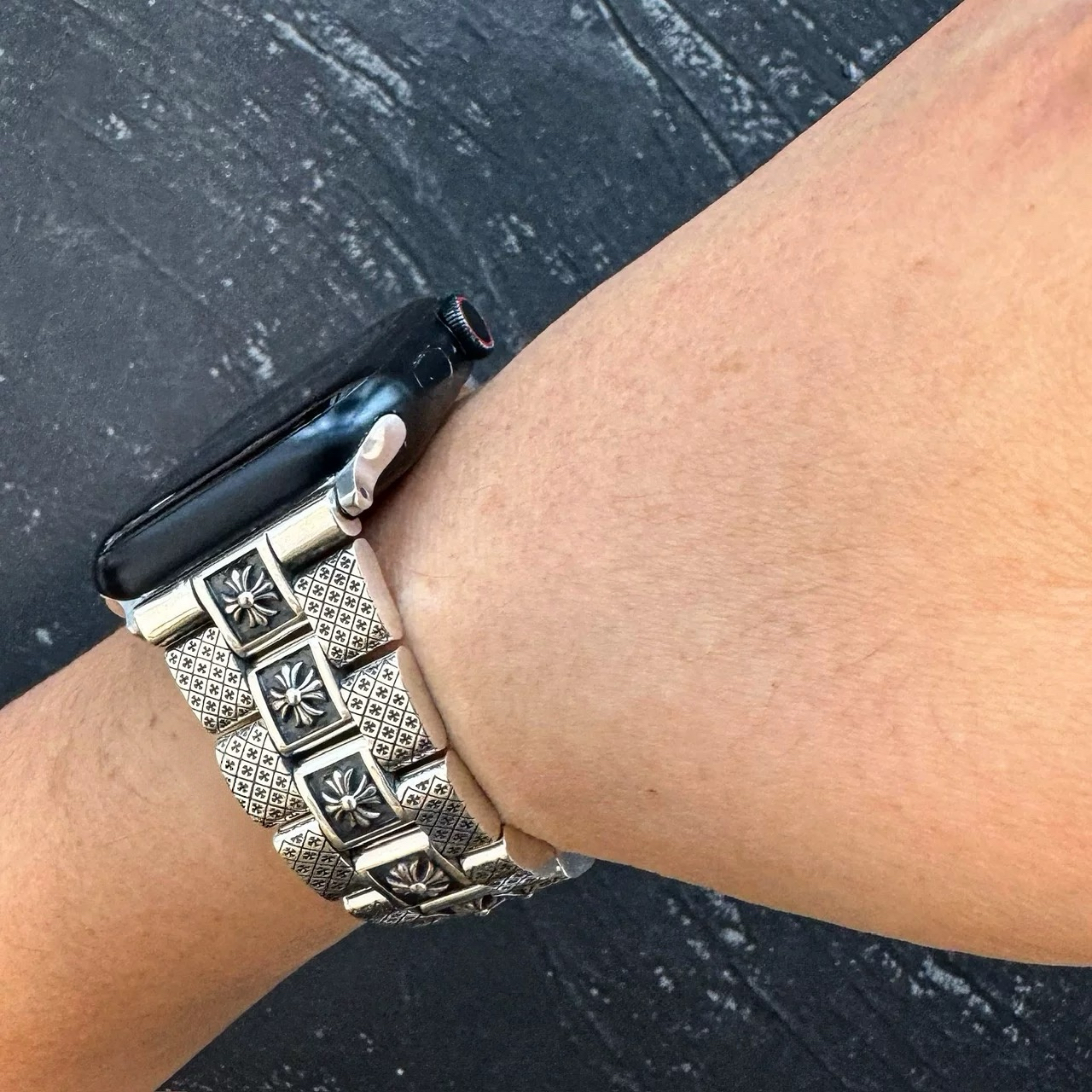 Chrome Hearts Cross Ring - Gothic 925 Sterling Silver Jewelry | David Studio