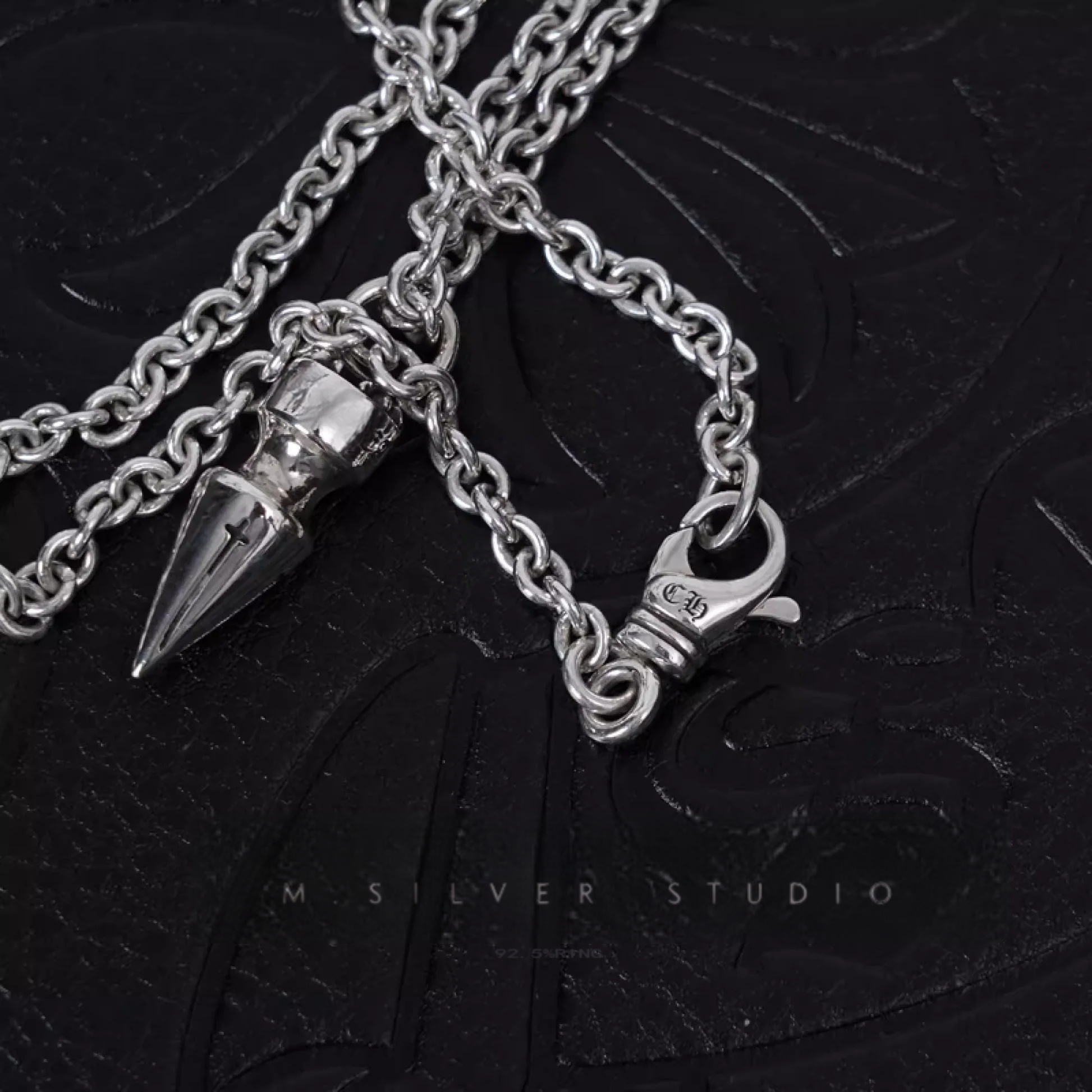 Chrome Hearts Cross Ring - Gothic 925 Sterling Silver Jewelry | David Studio