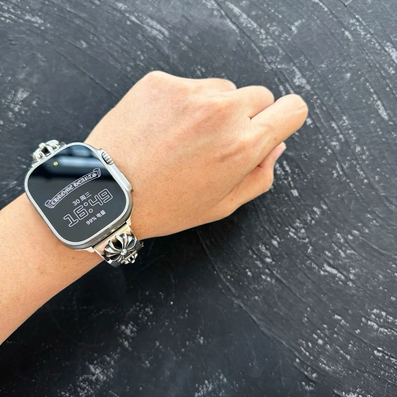 Chrome Hearts Cross Ring - Gothic 925 Sterling Silver Jewelry | David Studio