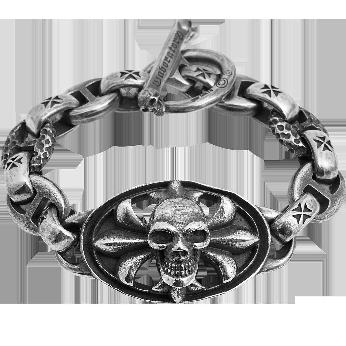 Chrome Hearts Cross Ring - Gothic 925 Sterling Silver Jewelry | David Studio