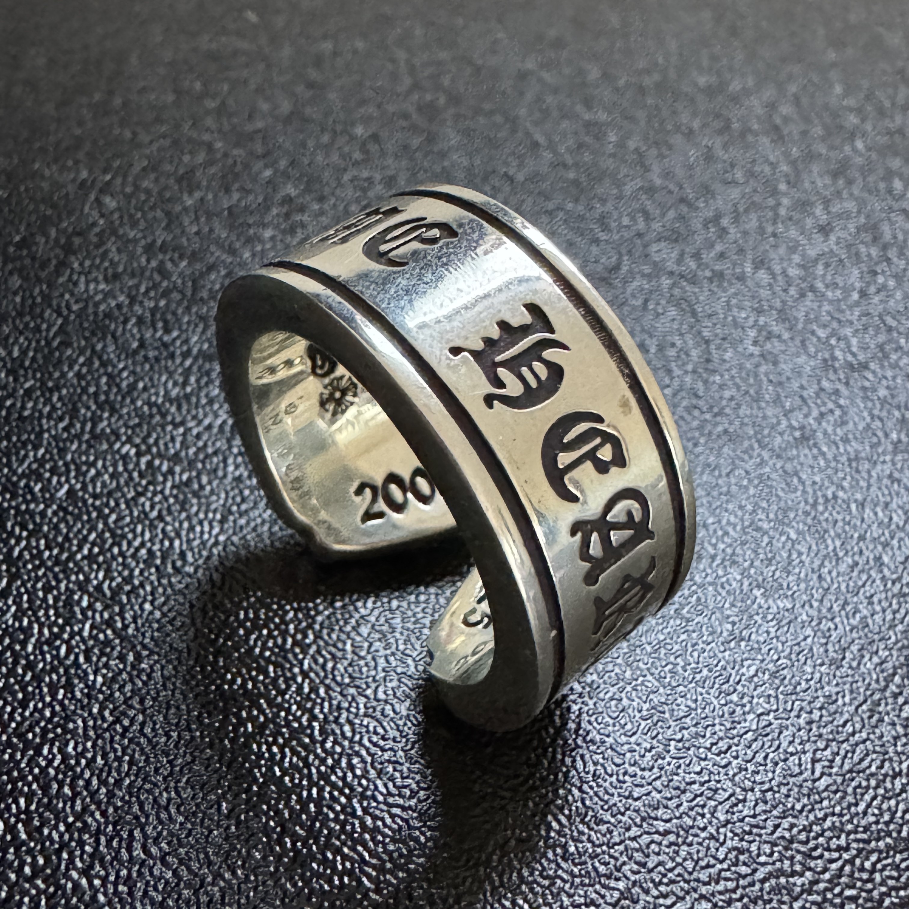 Chrome Hearts Cross Ring - Gothic 925 Sterling Silver Jewelry | David Studio