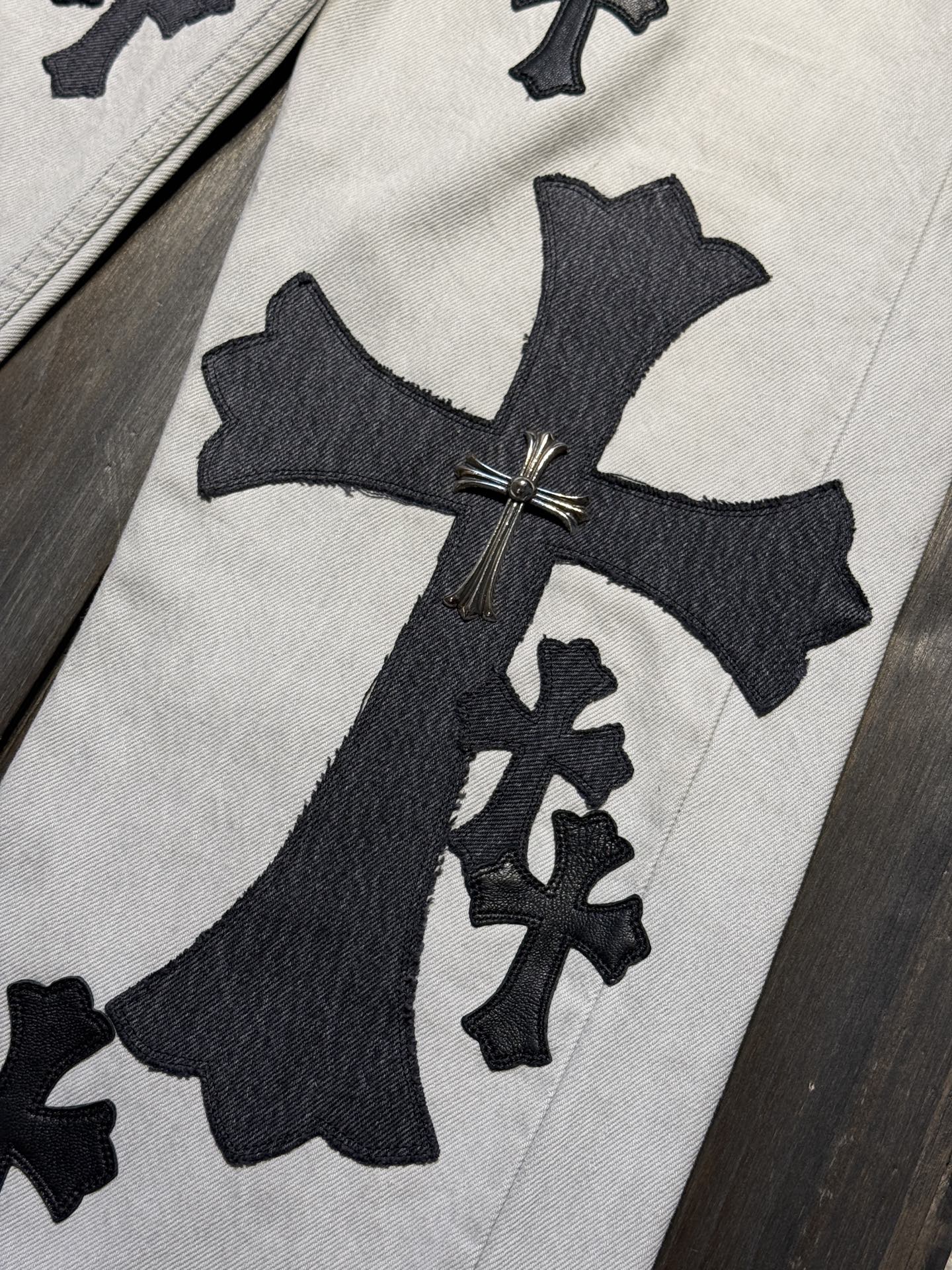 Chrome Hearts Cross Ring - Gothic 925 Sterling Silver Jewelry | David Studio