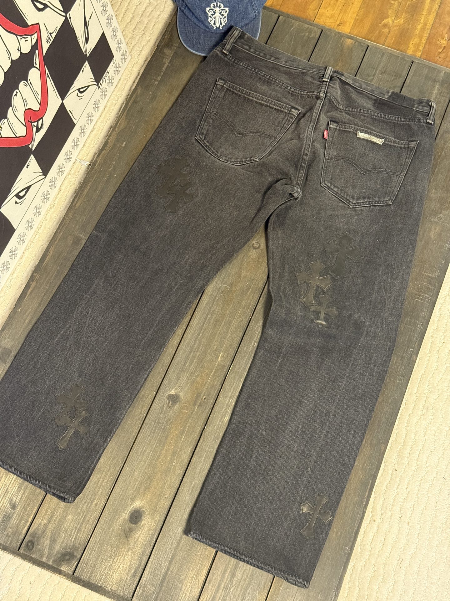 Chrome Hearts Cross Ring - Gothic 925 Sterling Silver Jewelry | David Studio