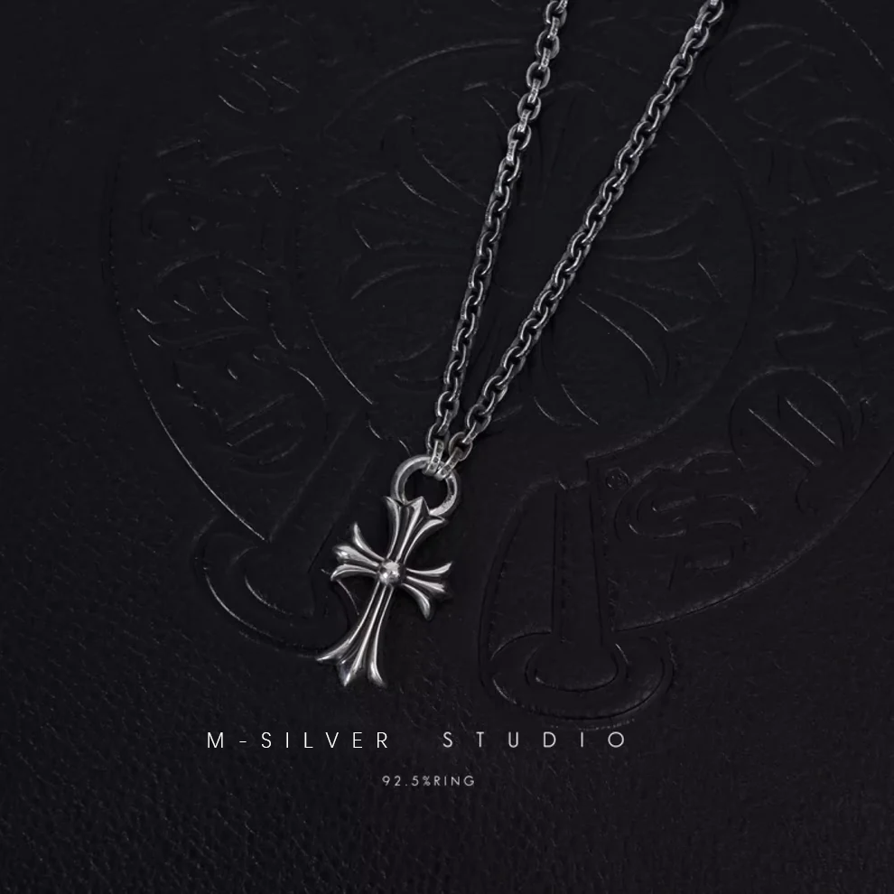 Chrome Hearts Cross Ring - Gothic 925 Sterling Silver Jewelry | David Studio