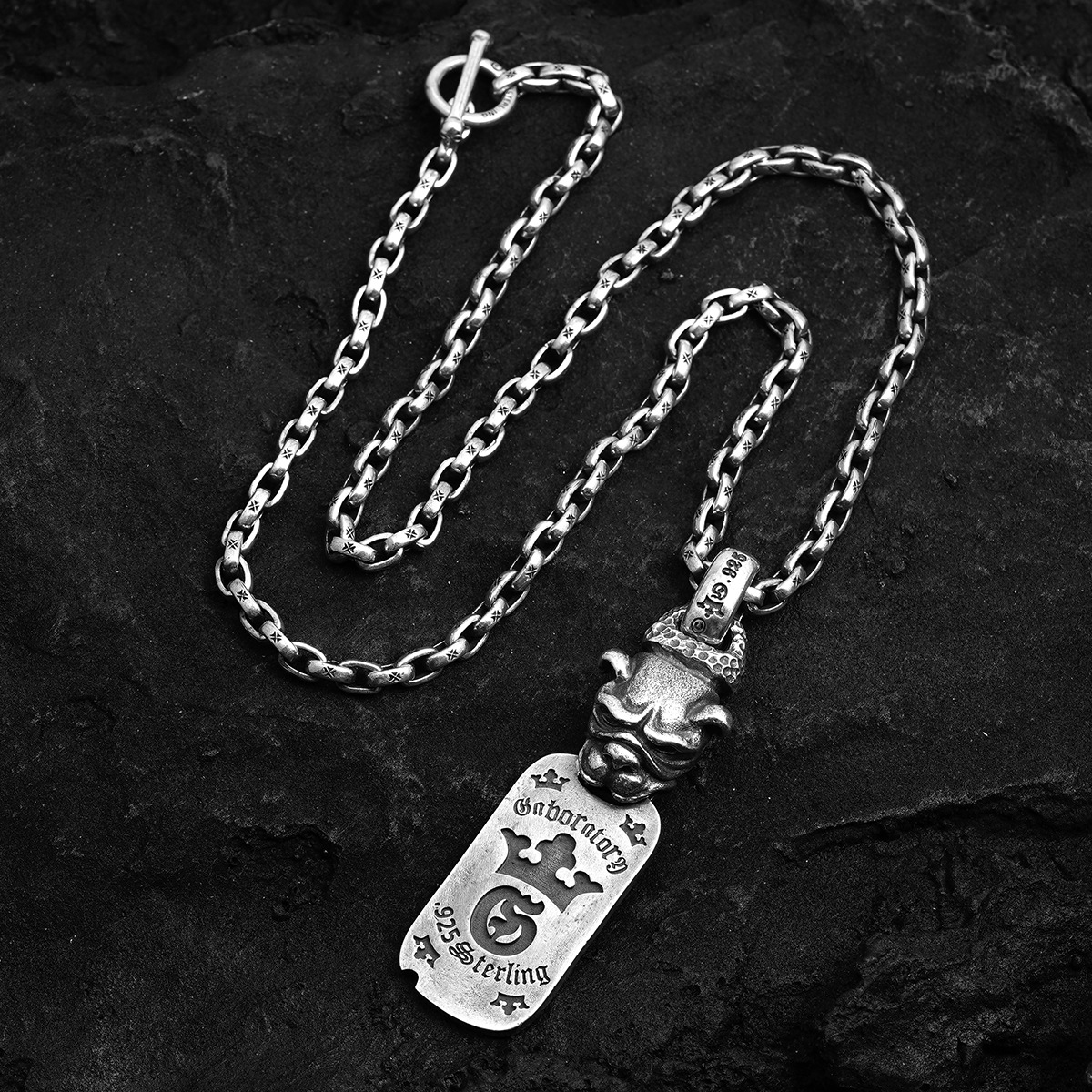 Chrome Hearts Cross Ring - Gothic 925 Sterling Silver Jewelry | David Studio